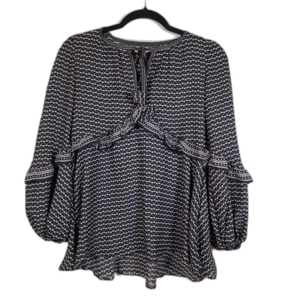 Whimsygoth Womens Top Size XS Boho Babydoll
